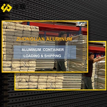 ZHONGLIAN ALUMINIUM ŠIANDIEN UŽIMTA KONTEINERIŲ KROVIMU IR PRISTATYMU