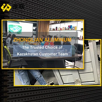 Guangdong Zhonglian aliuminis: patikimas „Kazachstan“ klientų komandos pasiri...