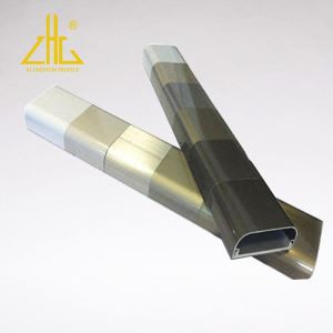 Šviečiantys elektrofreziniai ir kristaliniai elektrofrazės aliuminio profiliai