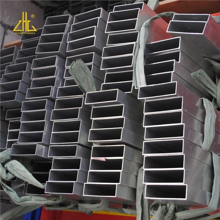Made Extrusion Square Tube Aluminium Profiles in Stock